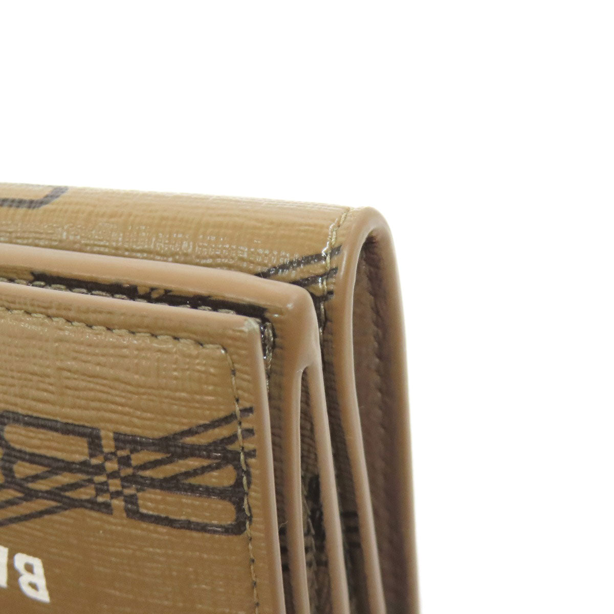 BALENCIAGA 594312 BB Tri-fold Wallet Bifold Wallet with Coin Pocket PVC Ladies [Used]