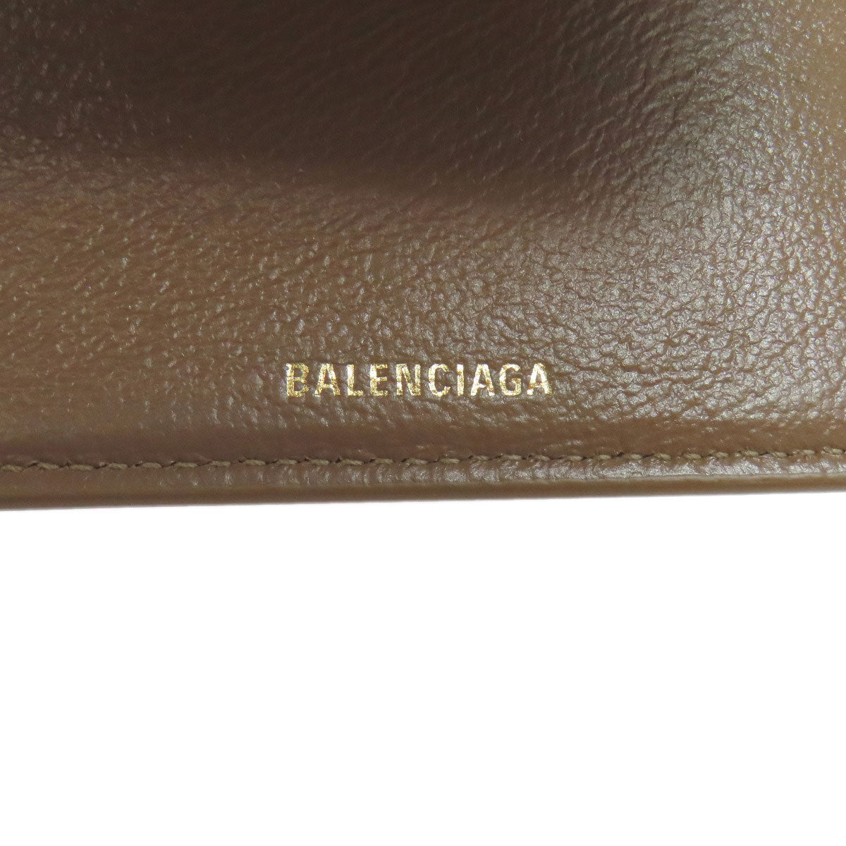 BALENCIAGA 594312 BB Tri-fold Wallet Bifold Wallet with Coin Pocket PVC Ladies [Used]