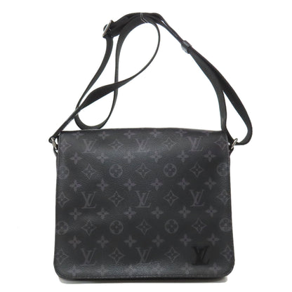 LOUIS VUITTON  M44000 Shoulder Bag District PM Monogram Eclipse Ladies