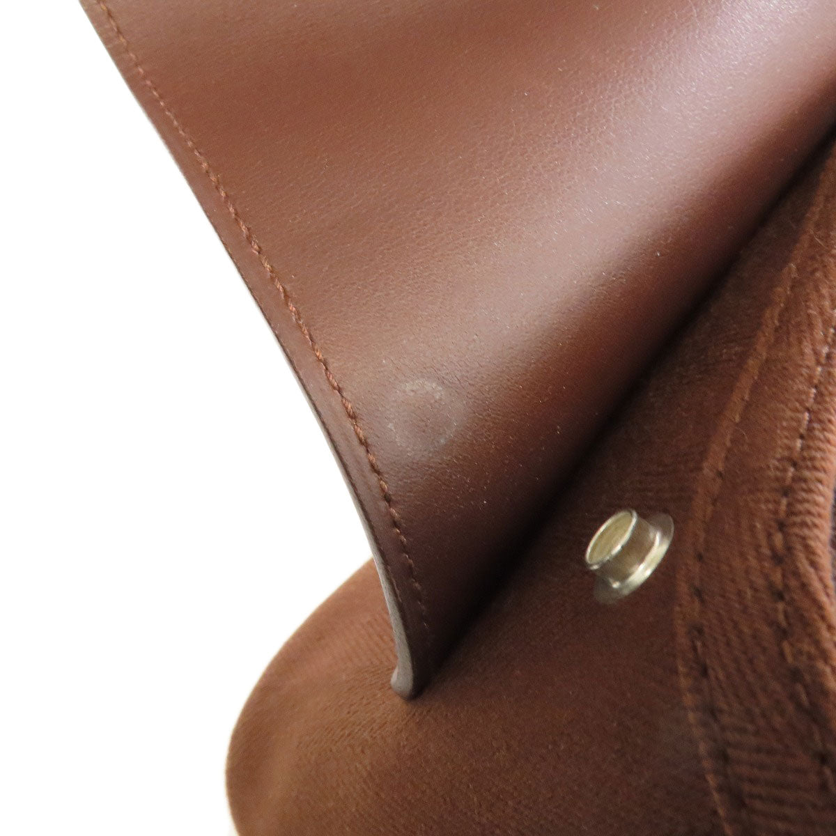 HERMES Valparaiso Long PM Handbag Towal chevron Ladies [Used]