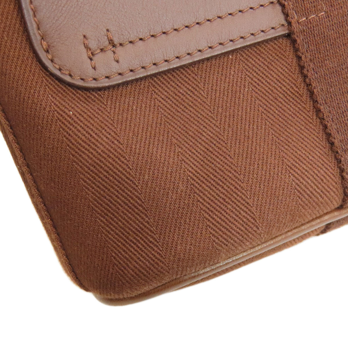 HERMES Valparaiso Long PM Handbag Towal chevron Ladies [Used]