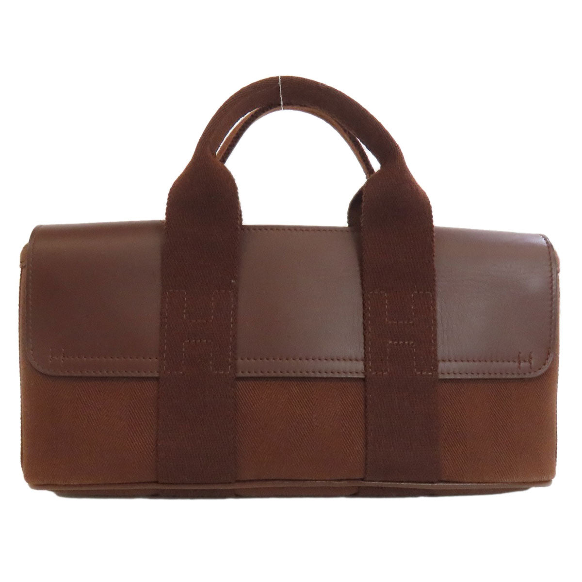 HERMES Valparaiso Long PM Handbag Towal chevron Ladies [Used]