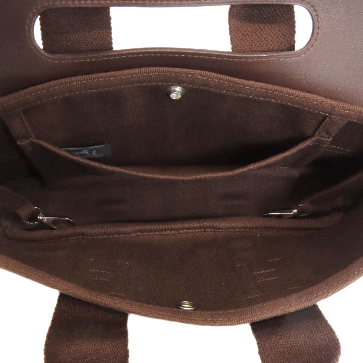 HERMES Valparaiso Long PM Handbag Towal chevron Ladies [Used]