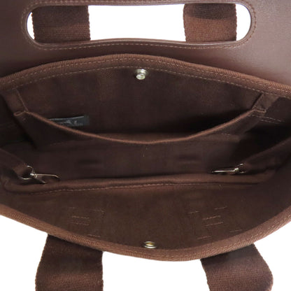 HERMES Valparaiso Long PM Handbag Towal chevron Ladies [Used]