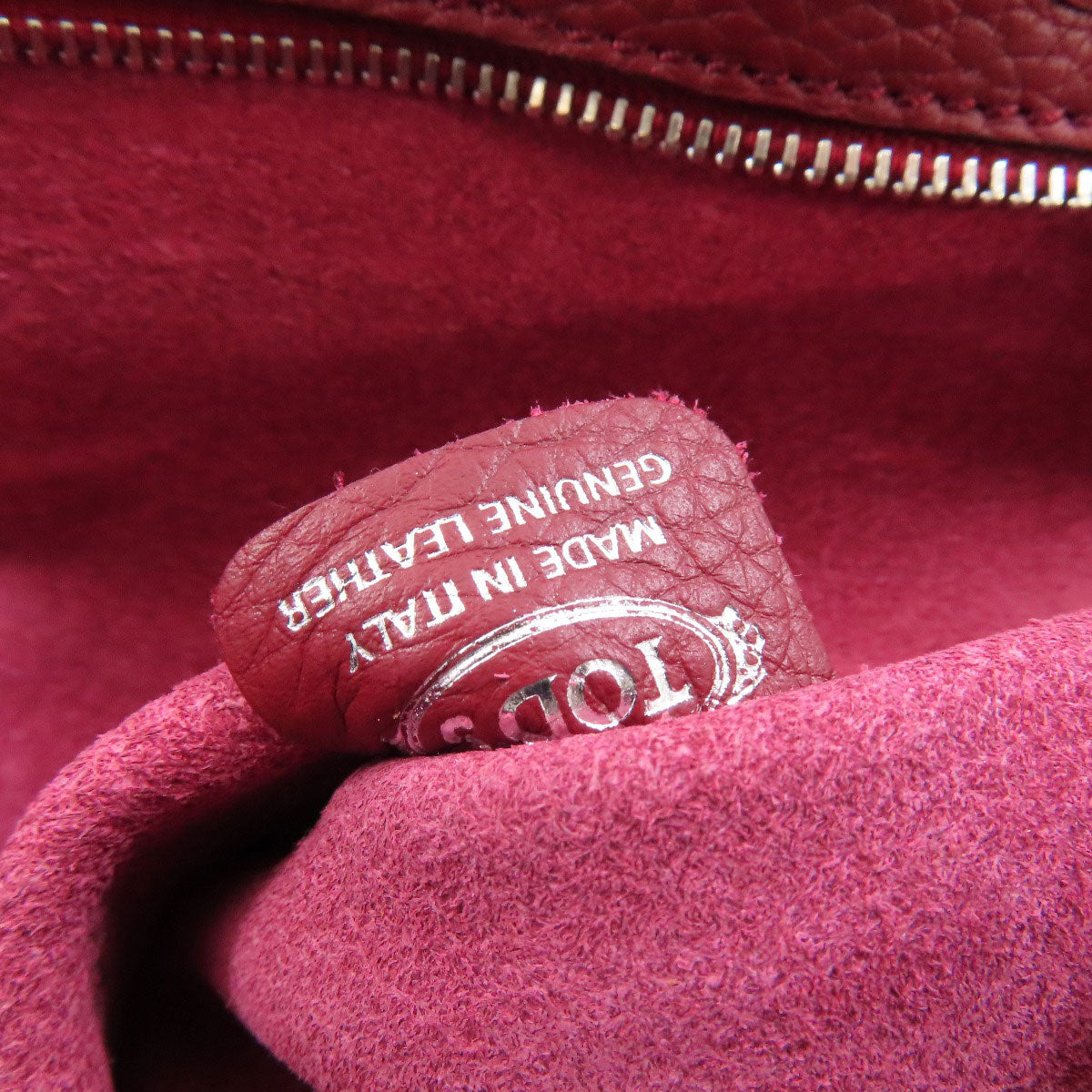 TODS Simple design Tote Bag Leather Ladies [Used]