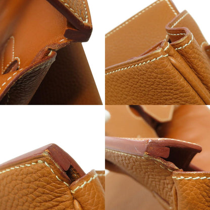 HERMES Birkin 35 Gold Gold Hardware Handbag Togo Ladies [Used]