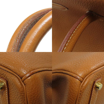 HERMES Birkin 35 Gold Gold Hardware Handbag Togo Ladies [Used]