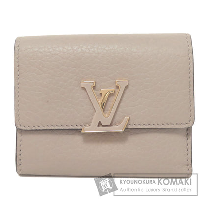 LOUIS VUITTON  M68747 Bifold Wallet with Coin Pocket Portefeiulle Capucines XS Taurillon Clemence Ladies