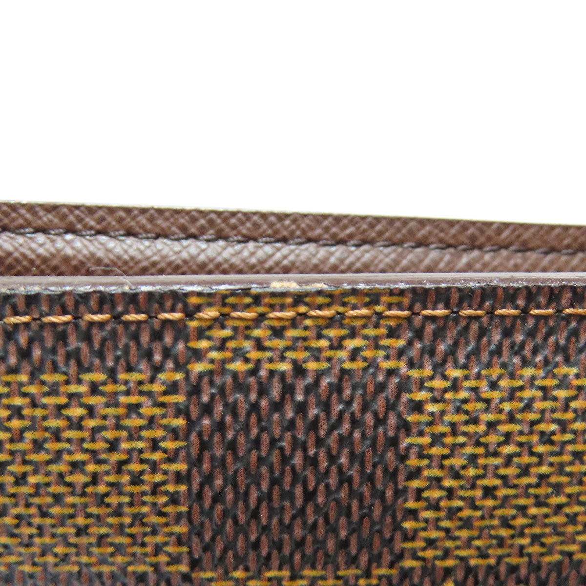 LOUIS VUITTON  N60011 Bifold Wallet with Coin Pocket Portefeiulle ã» Florin Damier canvas Ladies