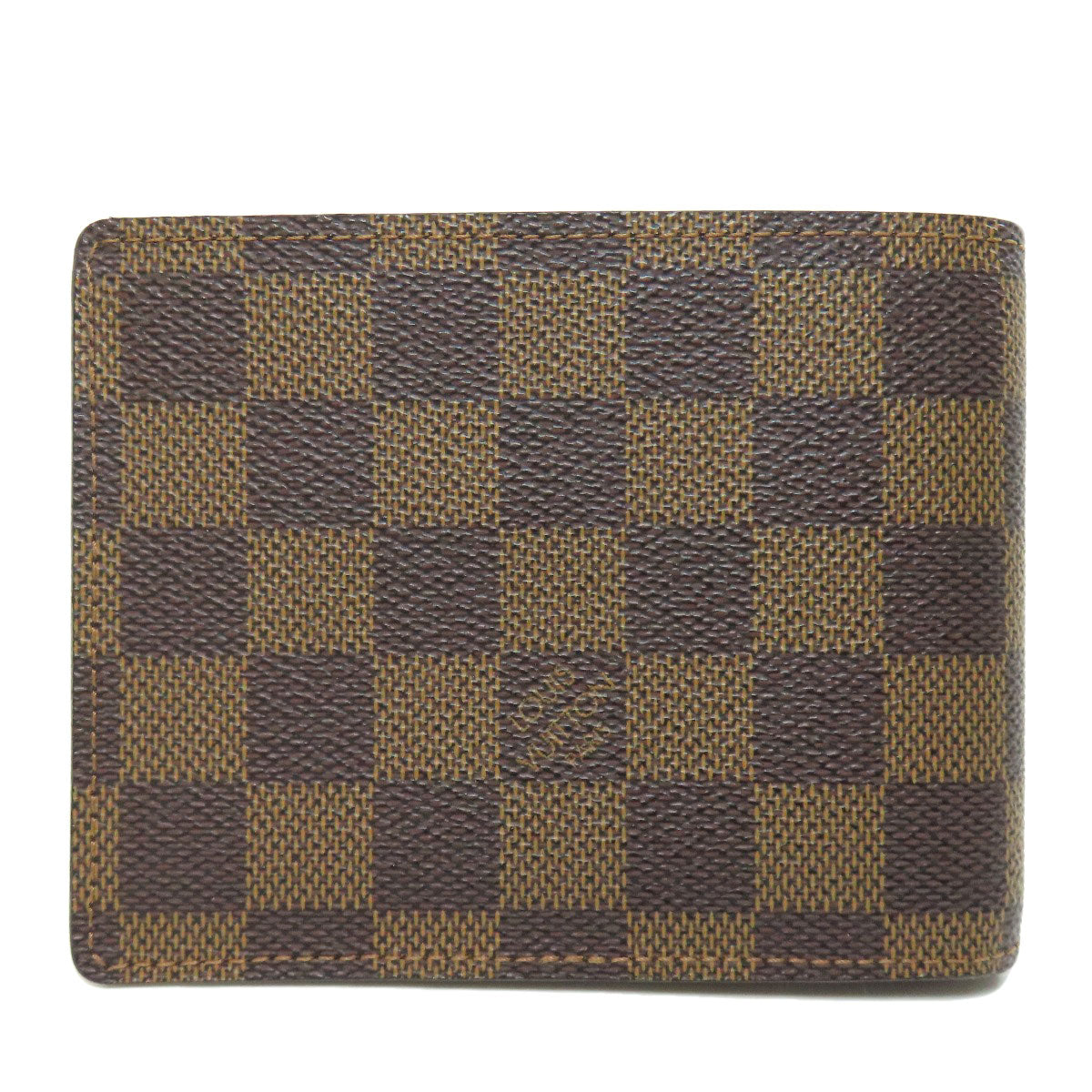 LOUIS VUITTON  N60011 Bifold Wallet with Coin Pocket Portefeiulle ã» Florin Damier canvas Ladies