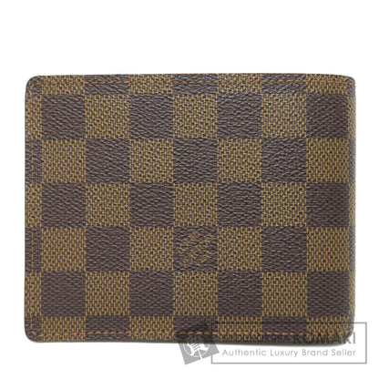 LOUIS VUITTON  N60011 Bifold Wallet with Coin Pocket Portefeiulle ã» Florin Damier canvas Ladies