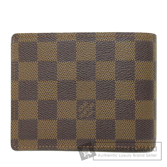 LOUIS VUITTON  N60011 Bifold Wallet with Coin Pocket Portefeiulle ã» Florin Damier canvas Ladies