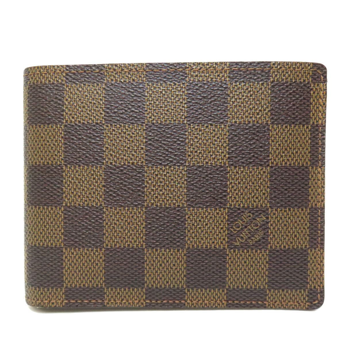 LOUIS VUITTON  N60011 Bifold Wallet with Coin Pocket Portefeiulle ã» Florin Damier canvas Ladies