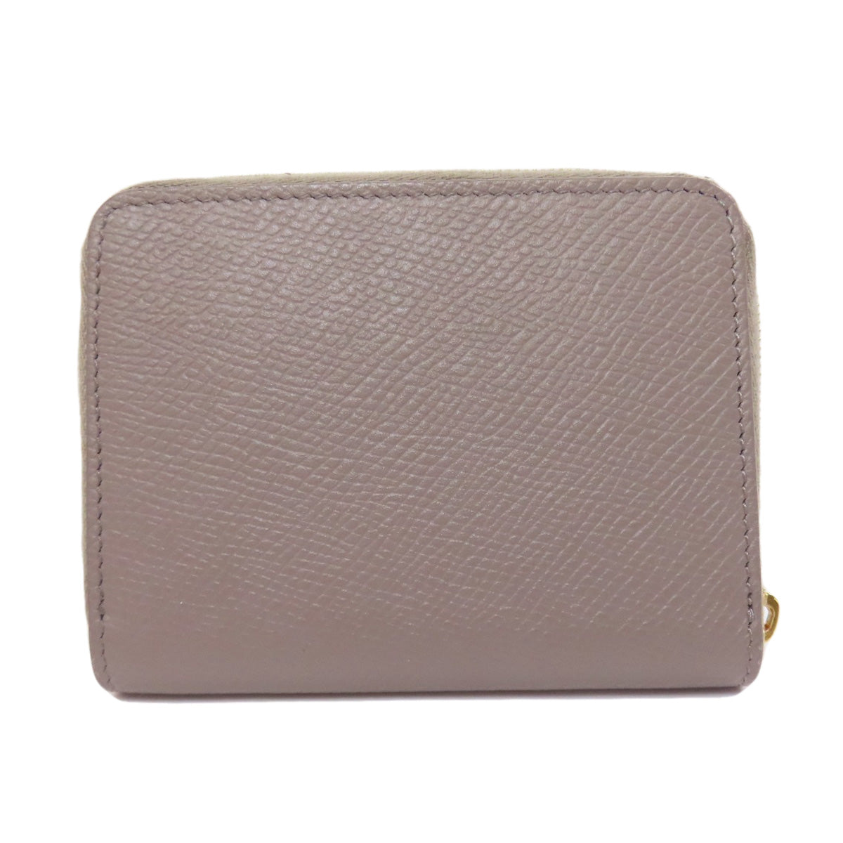 CELINE logo coin purse Leather Ladies [Used]