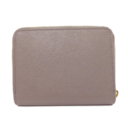 CELINE logo coin purse Leather Ladies [Used]