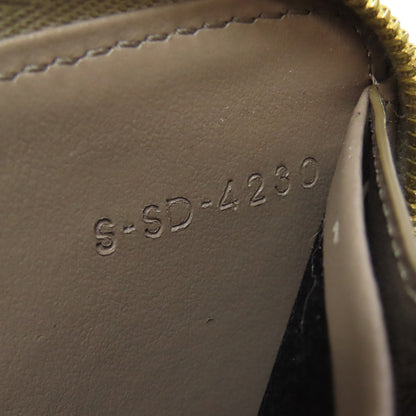 CELINE logo coin purse Leather Ladies [Used]