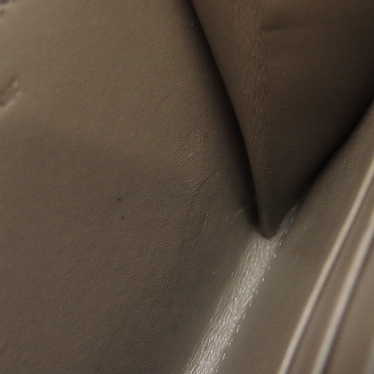 CELINE logo coin purse Leather Ladies [Used]