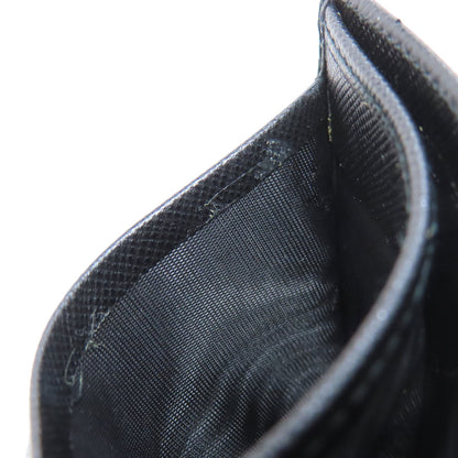 PRADA logo Bifold Wallet with Coin Pocket Safiano Ladies [Used]