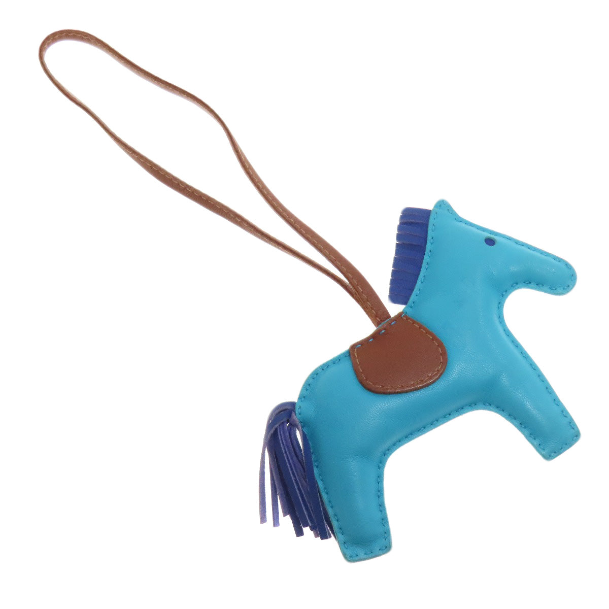 HERMES Rodeo Charm MM key ring Anyo Miro Ladies [Used]