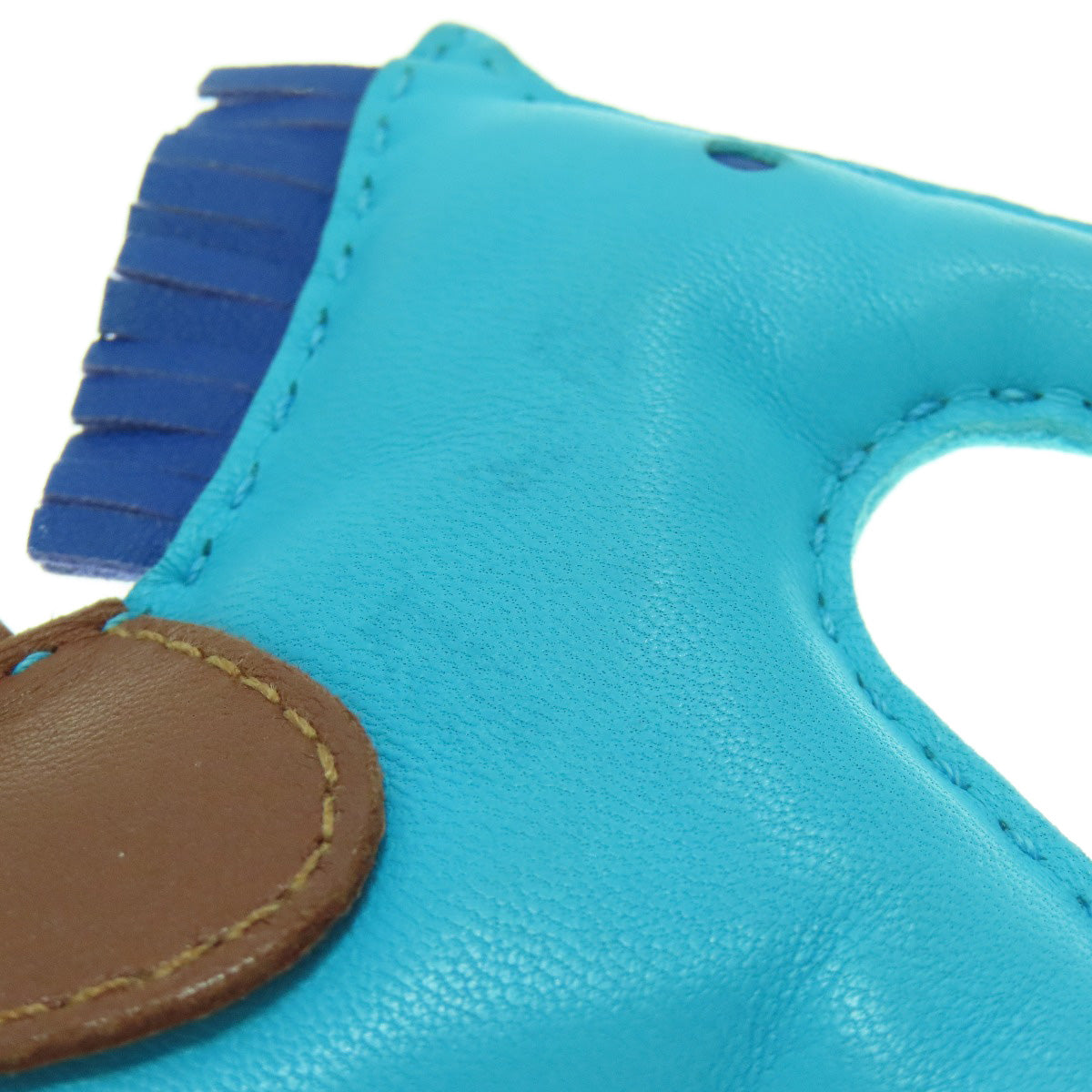 HERMES Rodeo Charm MM key ring Anyo Miro Ladies [Used]