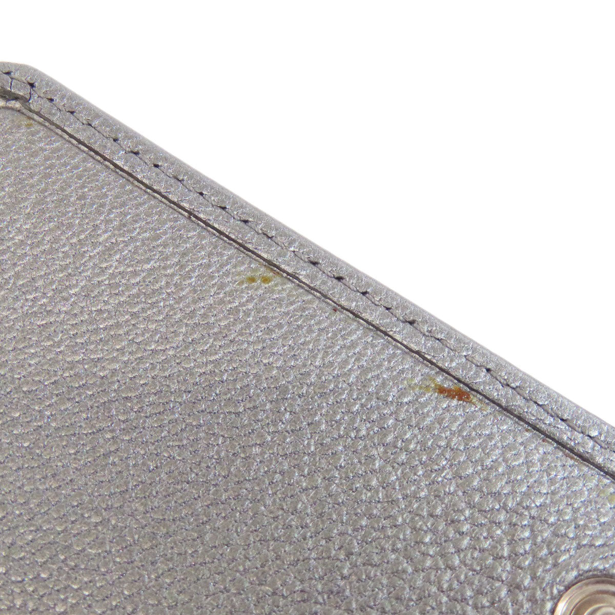 CHANEL COCO Mark SilverHardware Long wallet (with coin pocket) Calf Ladies [Used]