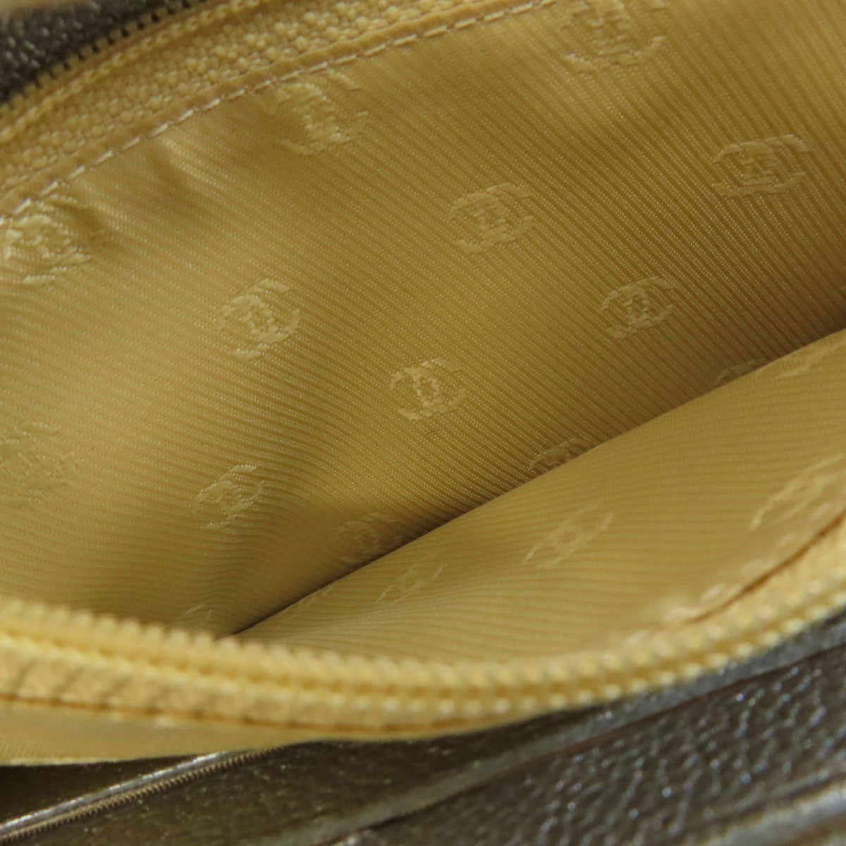 CHANEL COCO Mark SilverHardware Long wallet (with coin pocket) Calf Ladies [Used]