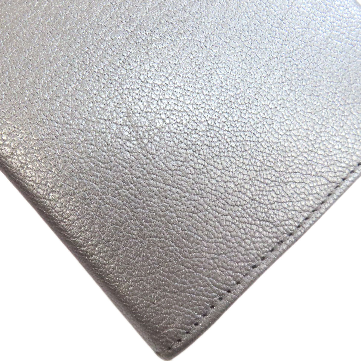 CHANEL COCO Mark SilverHardware Long wallet (with coin pocket) Calf Ladies [Used]