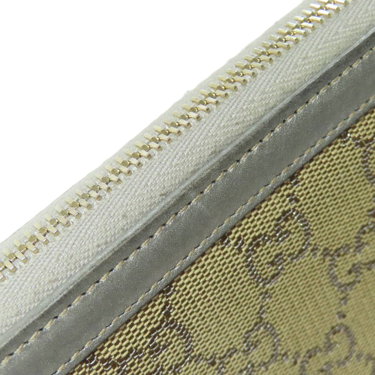 GUCCI 224252 GG Long wallet (with coin pocket) Canvas LeatherLadies [Used]