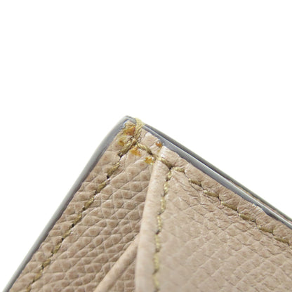 Salvatore Ferragamo Gancini Hardware motif Bifold Wallet with Coin Pocket Leather Ladies [Used]