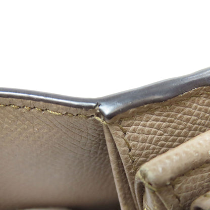 Salvatore Ferragamo Gancini Hardware motif Bifold Wallet with Coin Pocket Leather Ladies [Used]