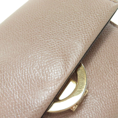 Salvatore Ferragamo Gancini Hardware motif Bifold Wallet with Coin Pocket Leather Ladies [Used]