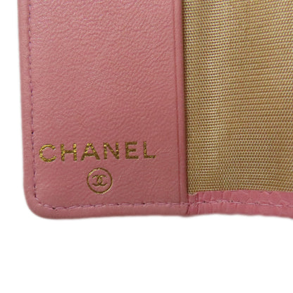 CHANEL   key holder  COCO Mark GoldHardware Grained Calfskin Skin Ladies