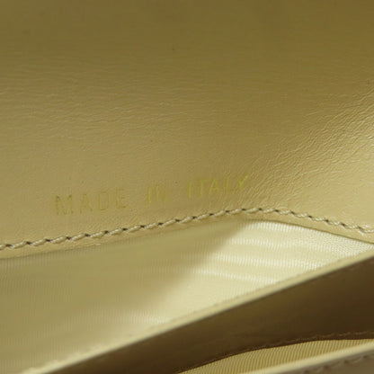 CHANEL COCO Mark GoldHardware Bifold Wallet with Coin Pocket Grained Calfskin Skin Ladies [Used]