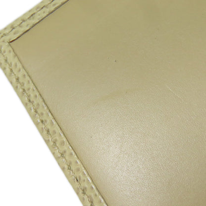 CHANEL COCO Mark GoldHardware Bifold Wallet with Coin Pocket Grained Calfskin Skin Ladies [Used]