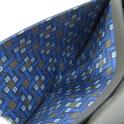 HERMES Citizen Twill Long Silk Inn Long wallet (no coin pocket) Calf Ladies [Used]