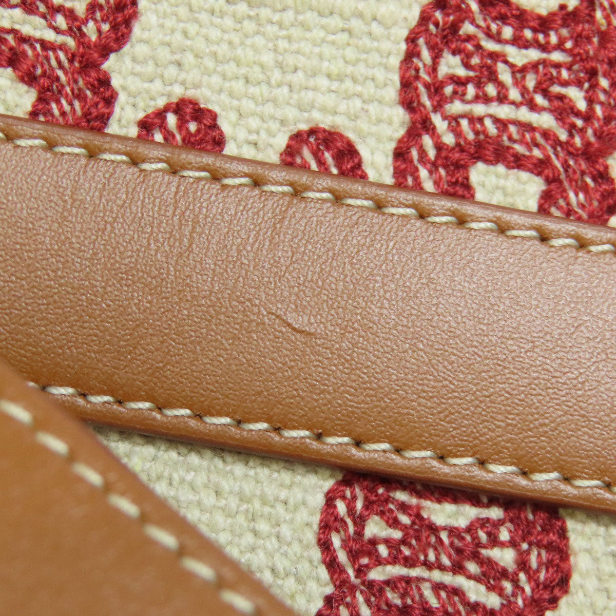 CELINE Triomphe 2WAY Boston bag Canvas Ladies [Used]