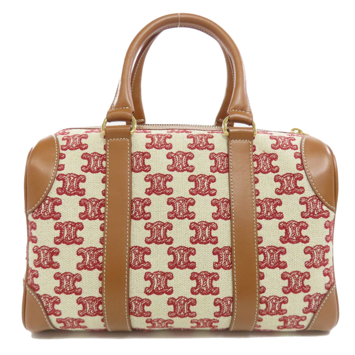 CELINE Triomphe 2WAY Boston bag Canvas Ladies [Used]