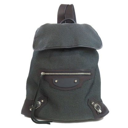 BALENCIAGA 382830 Traveler Backpack Â· Daypack Canvas Ladies [Used]