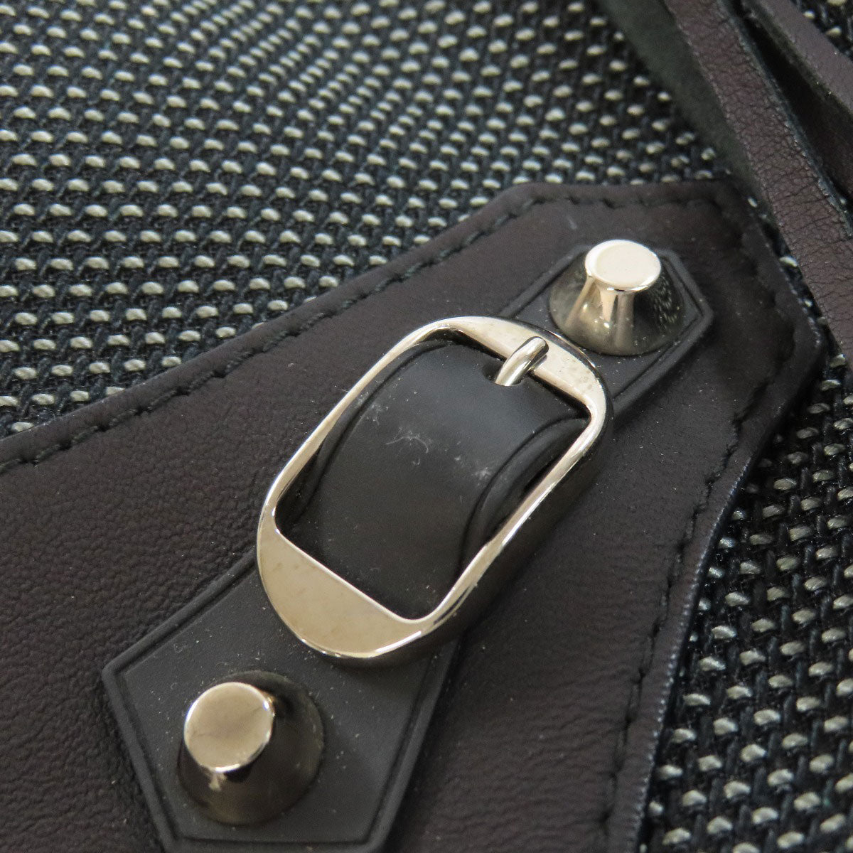 BALENCIAGA 382830 Traveler Backpack Â· Daypack Canvas Ladies [Used]