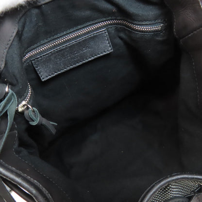 BALENCIAGA 382830 Traveler Backpack Â· Daypack Canvas Ladies [Used]