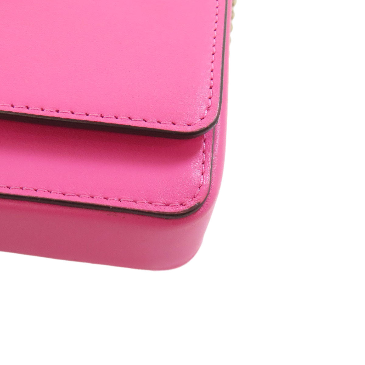 kate spade Chain Wallet Bicolor Long wallet (with coin pocket) Leather Ladies [Used]