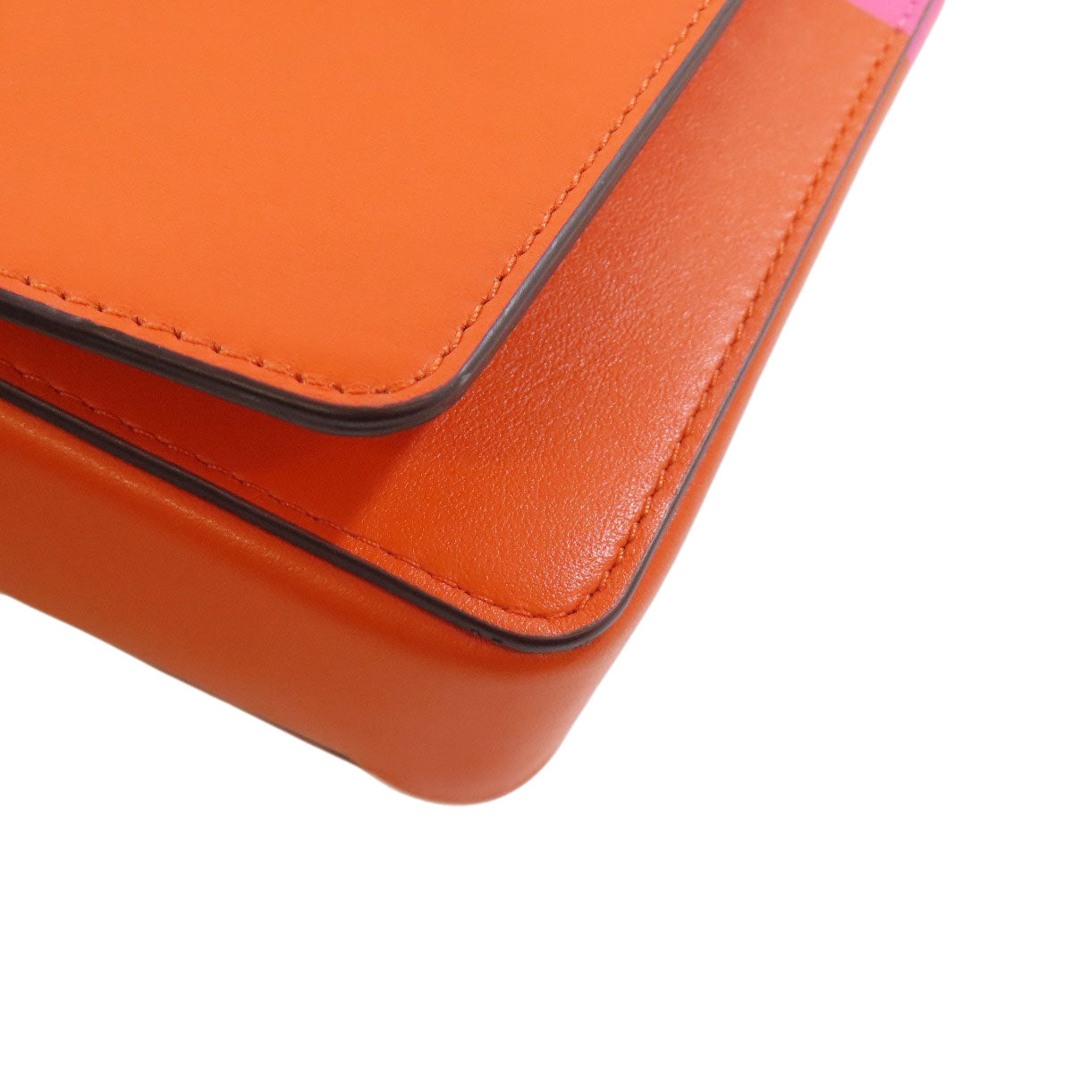 kate spade Chain Wallet Bicolor Long wallet (with coin pocket) Leather Ladies [Used]