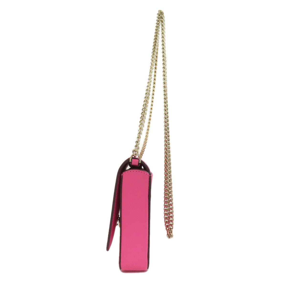 kate spade Chain Wallet Bicolor Long wallet (with coin pocket) Leather Ladies [Used]