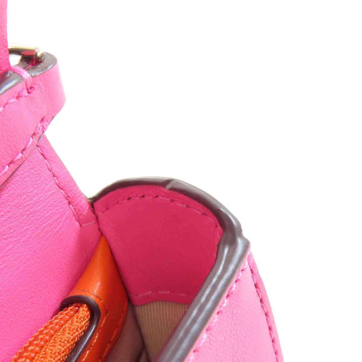 kate spade Chain Wallet Bicolor Long wallet (with coin pocket) Leather Ladies [Used]