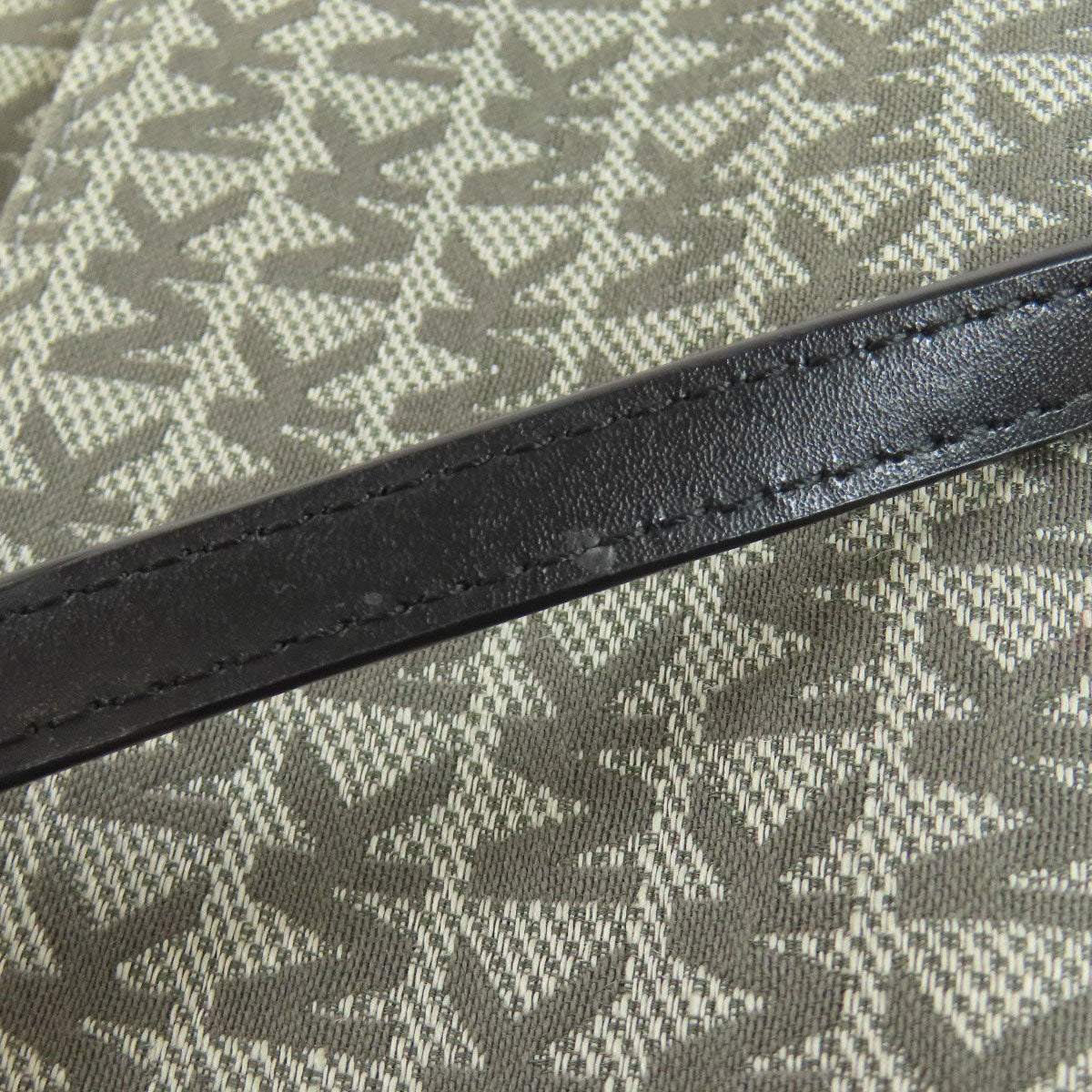 Michael Kors MK signature Shoulder Bag Canvas LeatherLadies [Used]