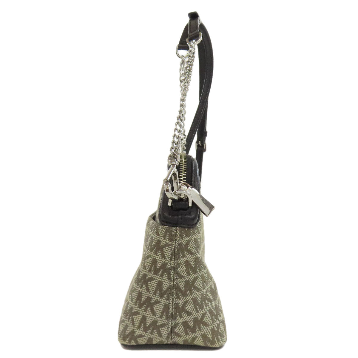 Michael Kors MK signature Shoulder Bag Canvas LeatherLadies [Used]