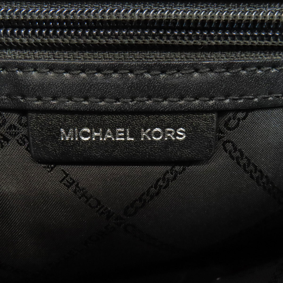 Michael Kors MK signature Shoulder Bag Canvas LeatherLadies [Used]
