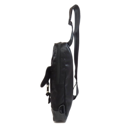 PORTER logo body bag Nylon Ladies [Used]