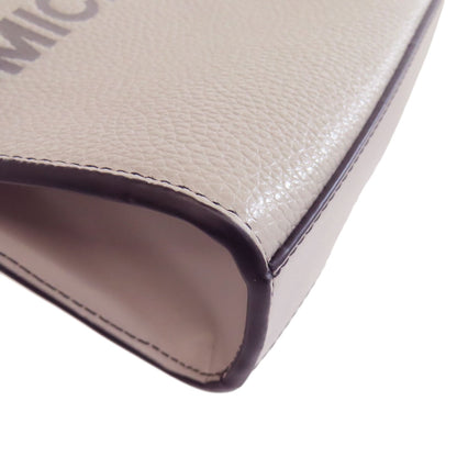 Michael Kors logo Clutch bag Leather Ladies [Used]