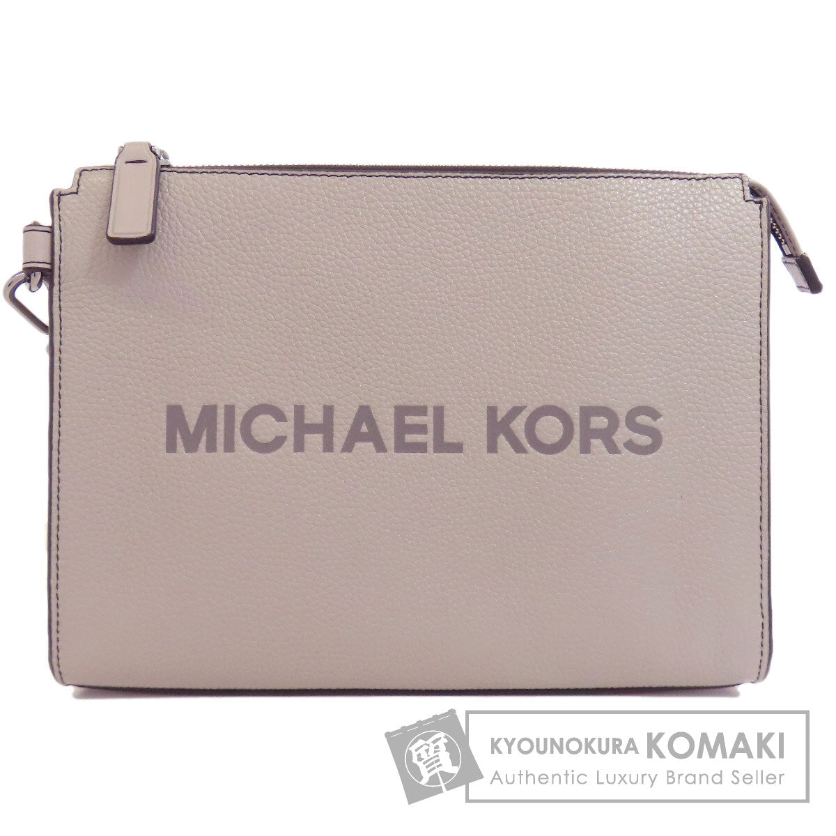 Michael Kors logo Clutch bag Leather Ladies [Used]